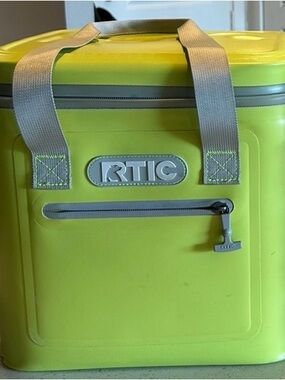RTIC Lime Green Soft Cooler Tote